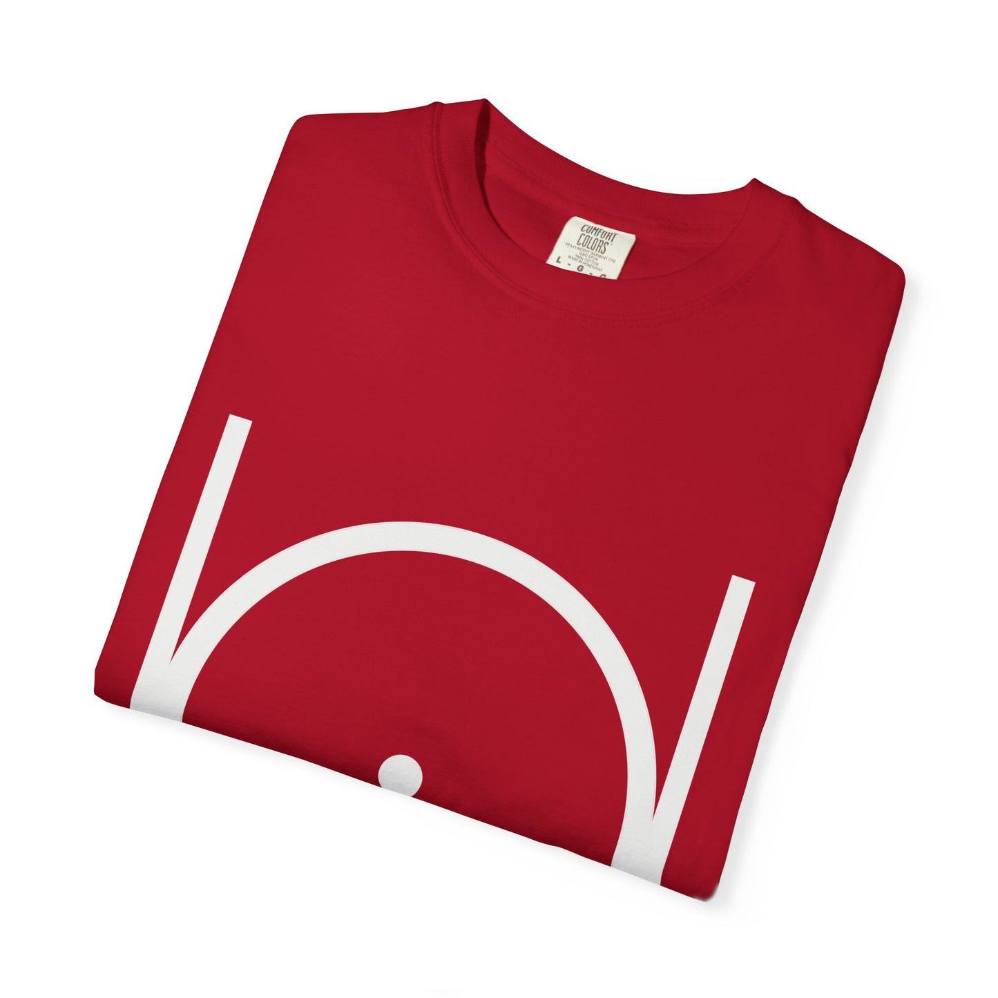Point within a Circle & Parallel Lines Graphic Tee