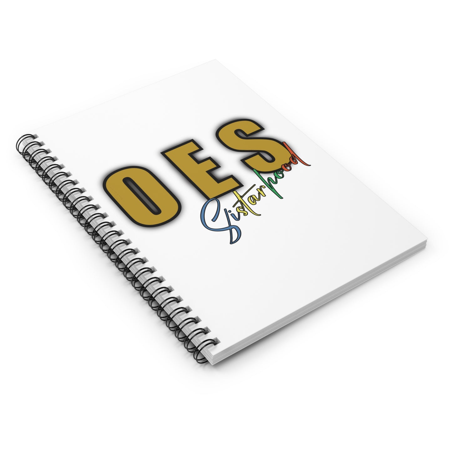OES Sisterhood Ruled Line Notebook