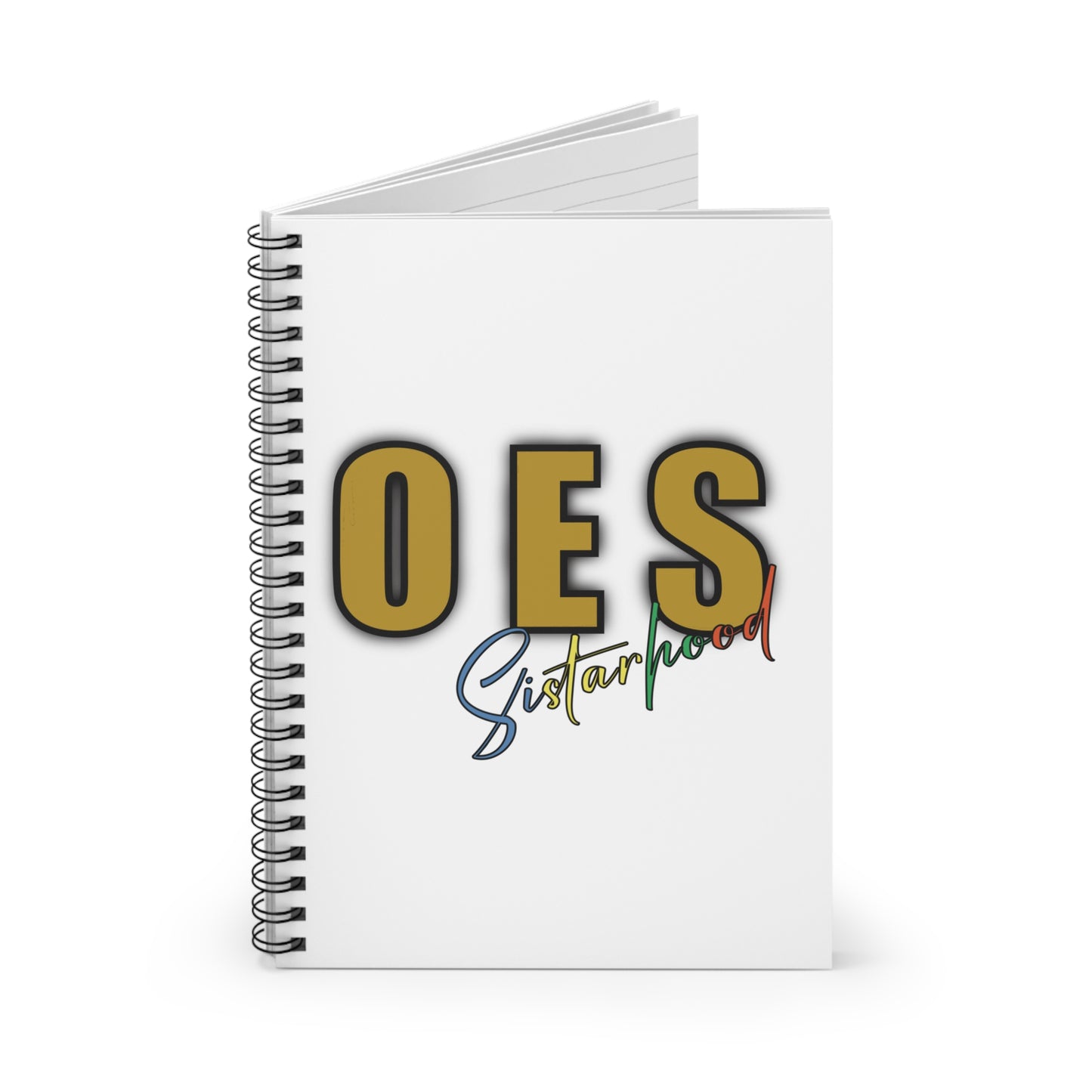 OES Sisterhood Ruled Line Notebook