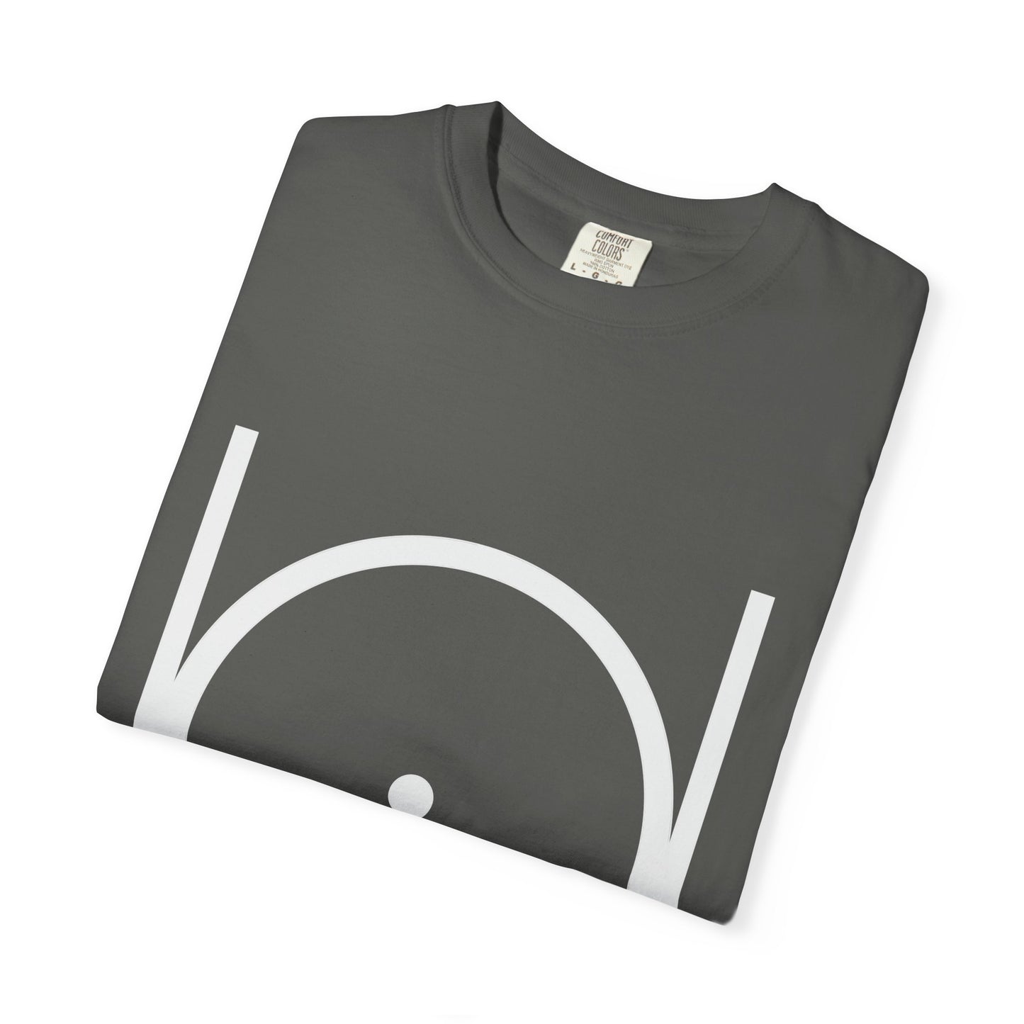 Point within a Circle & Parallel Lines Graphic Tee