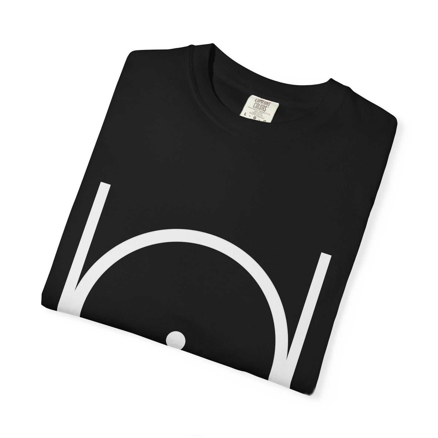 Point within a Circle & Parallel Lines Graphic Tee