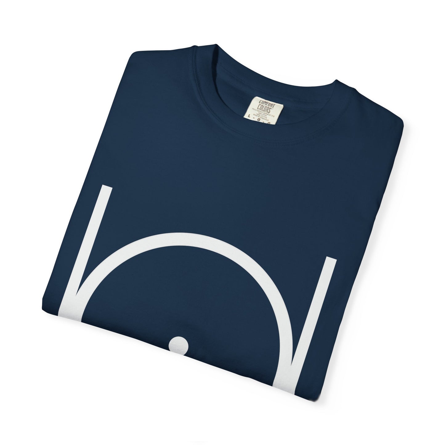 Point within a Circle & Parallel Lines Graphic Tee