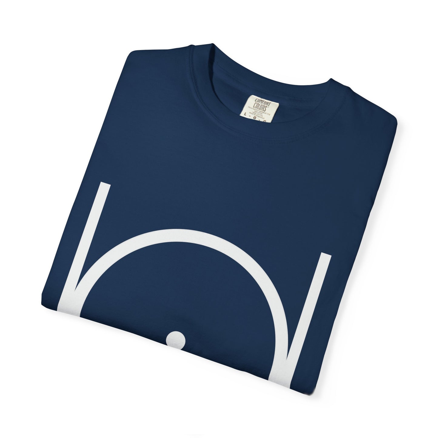 Point within a Circle & Parallel Lines Graphic Tee