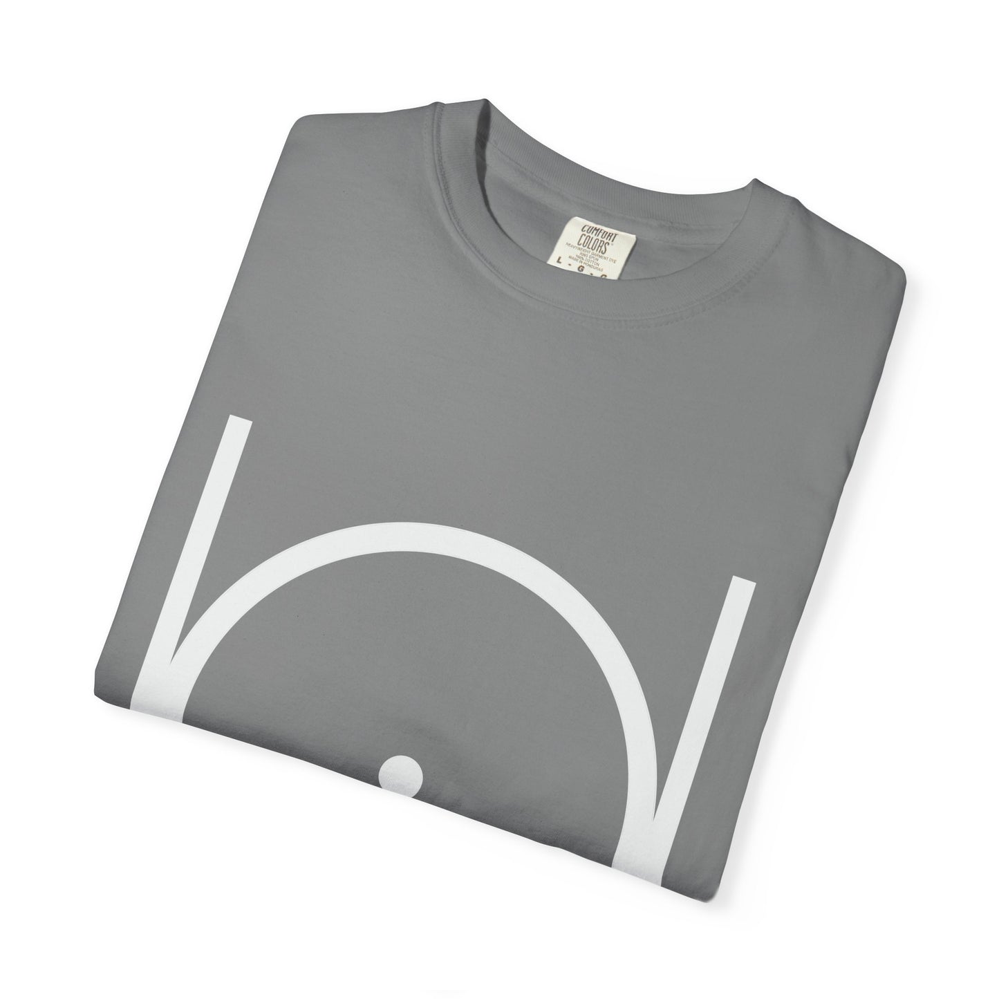 Point within a Circle & Parallel Lines Graphic Tee