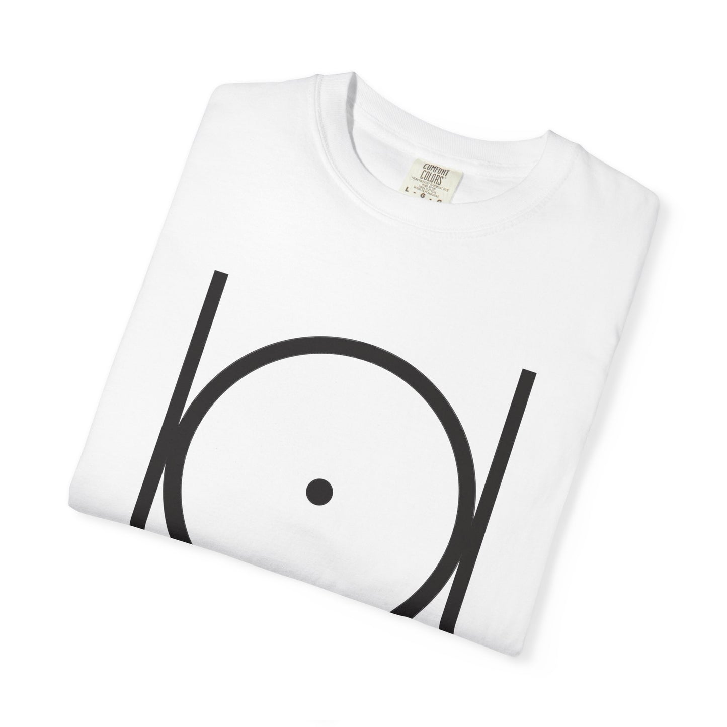Point within a Circle & Parallel Lines Graphic Tee