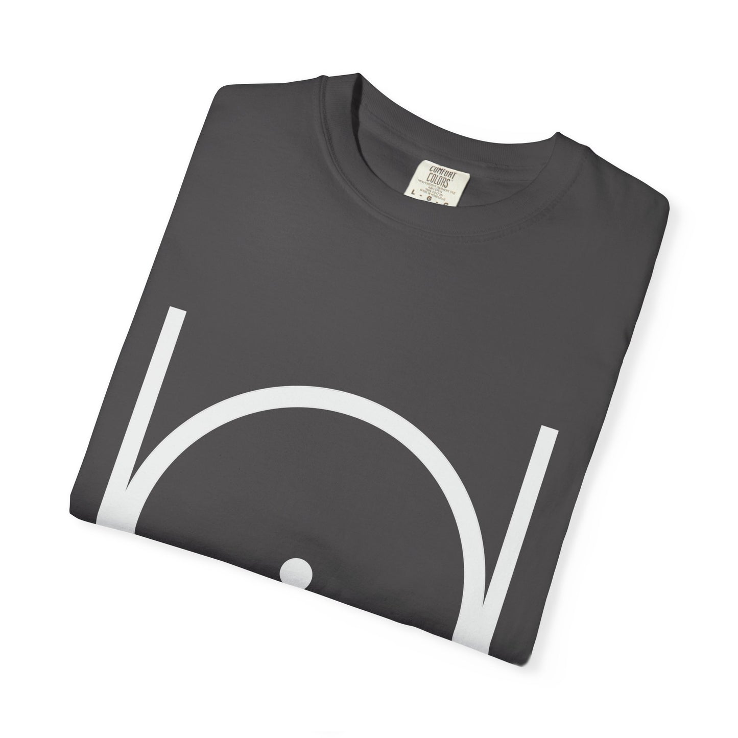 Point within a Circle & Parallel Lines Graphic Tee