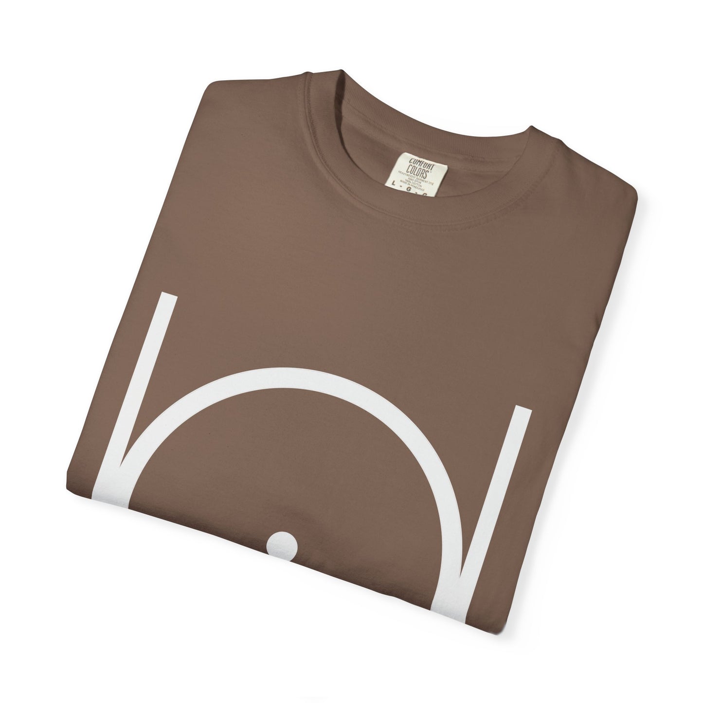 Point within a Circle & Parallel Lines Graphic Tee