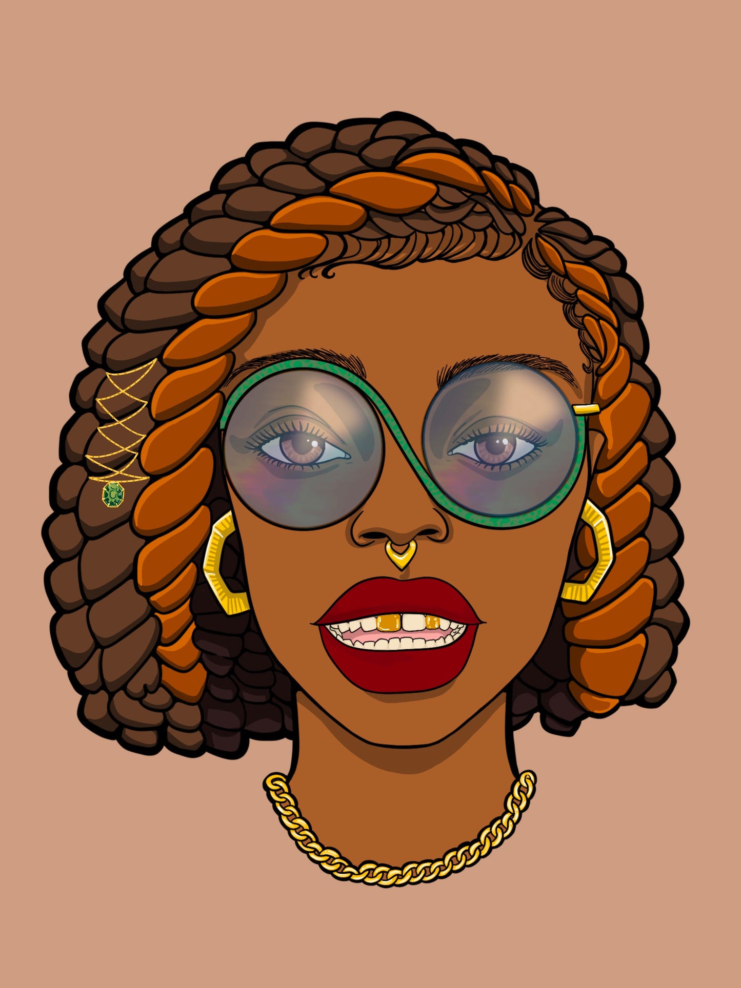 Flygirl: Twisted — Printable Digital Coloring Page